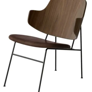 Nu Kopen Audo Copenhagen The Penguin Lounge fauteuil - Walnut-Dakar 0329