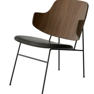 Audo Copenhagen The Penguin Lounge fauteuil - Walnut-Dakar 0842 Beperkt Aanbod