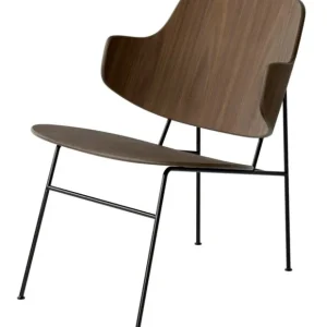 Audo Copenhagen The Penguin Lounge fauteuil - Walnut-Walnut Veilige Betaling