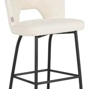 Hoge Kwaliteit Must Living Bloom counterkruk-Bouclé naturel
