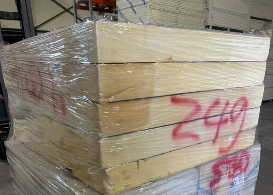 Outletpartij 249 B-keus Diverse diktes PIR isolatie 80tm110mm R/T&G (=16,80m²) Seizoensaanbieding