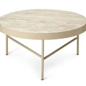 Ferm Living Travertine salontafel-Large Tijdelijk Beschikbaar