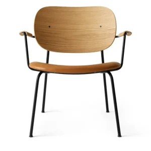 Audo Copenhagen Co lounge fauteuil - Natural Oak - gestoffeerde zitting-Dakar 0250 Alleen Vandaag