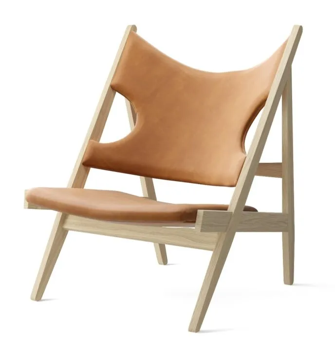 Exclusieve Aanbieding Audo Copenhagen Knitting Lounge fauteuil - Natural Oak-Dunes 21000