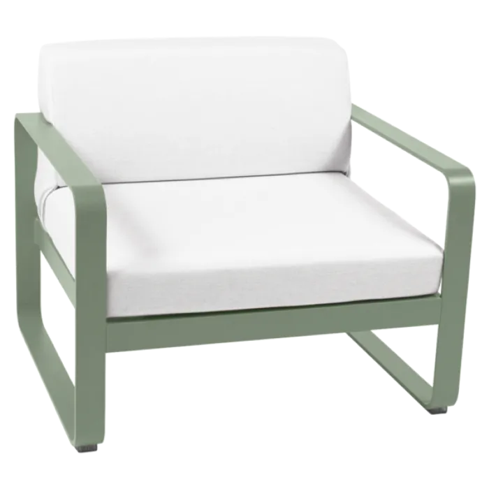 Fermob Bellevie fauteuil met off-white zitkussen-Cactus Bestel Nu