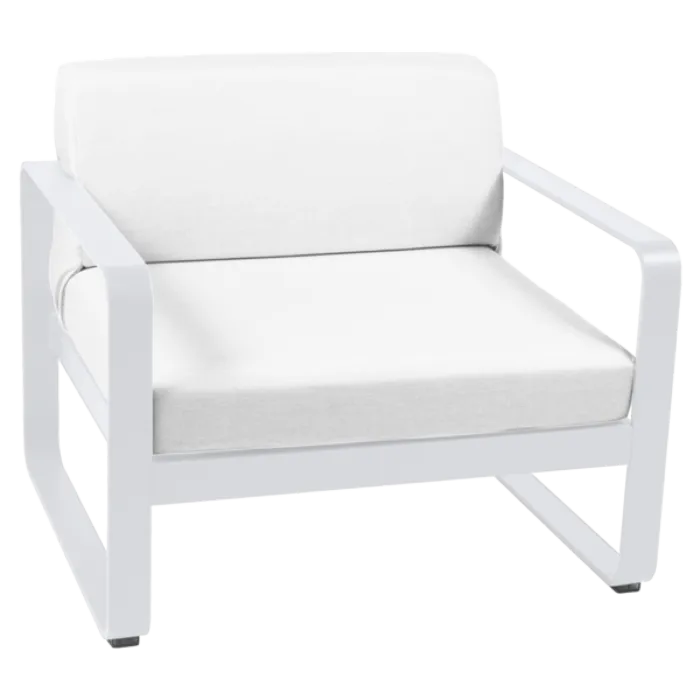 Superprijs Fermob Bellevie fauteuil met off-white zitkussen-Cotton white