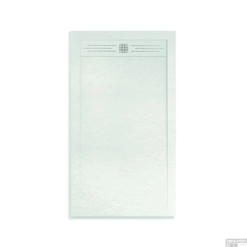 Betaalbaar Douchebak BWS Veroni Elite 120x90 cm Composietsteen Wit
