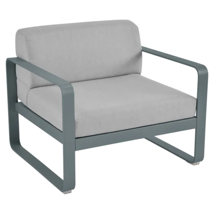 Alleen Vandaag Fermob Bellevie fauteuil met flannel grey zitkussen-Storm Grey