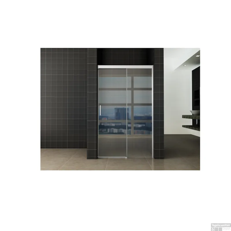 Gecertificeerd BWS Douchedeur Softclose 2.0 140x200cm 8mm Aluminium NANO Coating Nisdeur