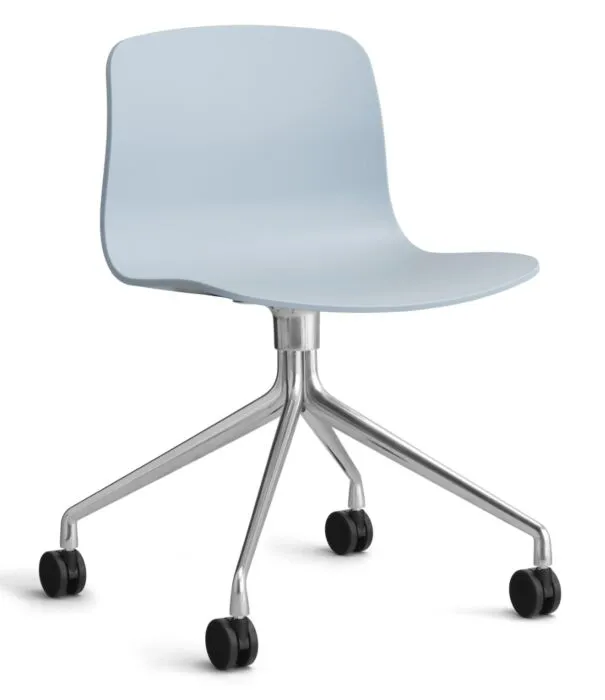 Beperkte Voorraad HAY About a Chair AAC14 aluminium onderstel stoel-Slate Blue