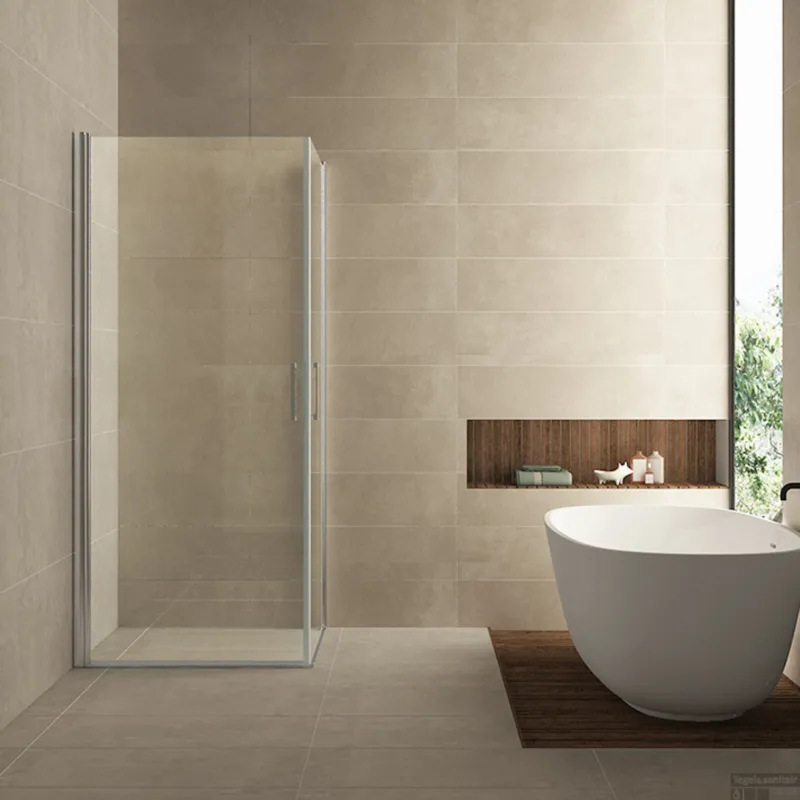 BWS Douchecabine Dubbele Swingdeur 100x100cm 8mm NANO Coating Bestel Nu