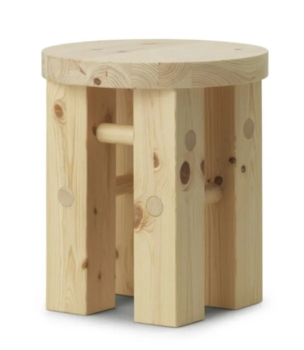 Tijdelijk Beschikbaar Normann Copenhagen Fyr kruk-Pine