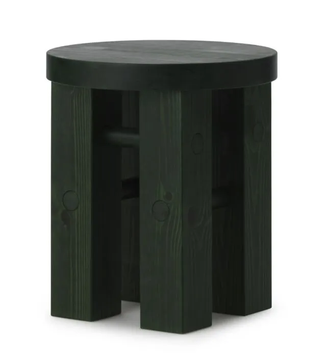 Normann Copenhagen Fyr kruk-Dark green Bestseller