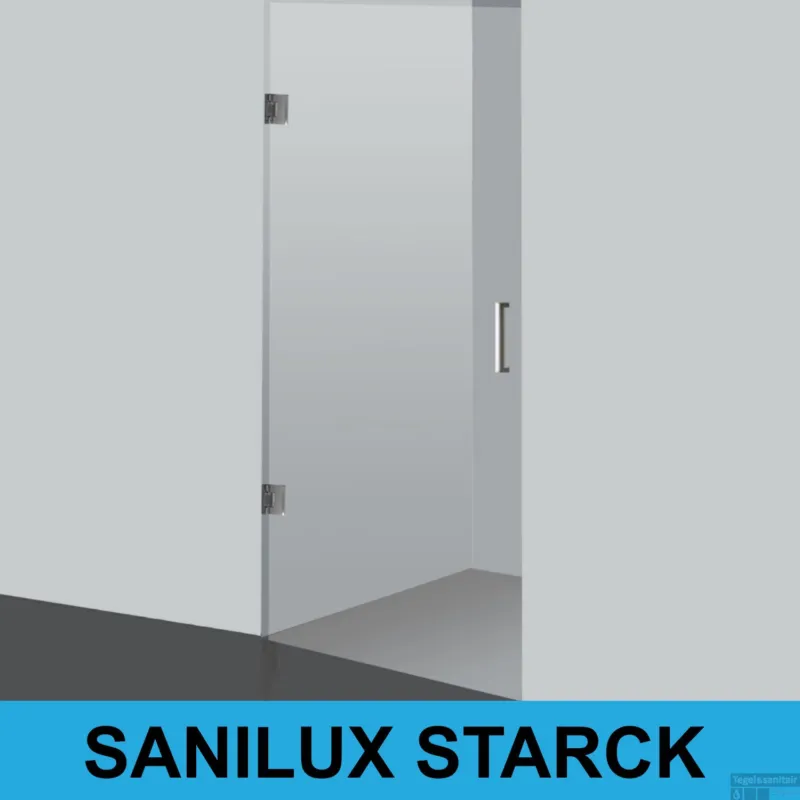 Nisdeur Sanilux Starck Profielloos 8mm veiligheidsglas (verschillende maten) Nu Kopen