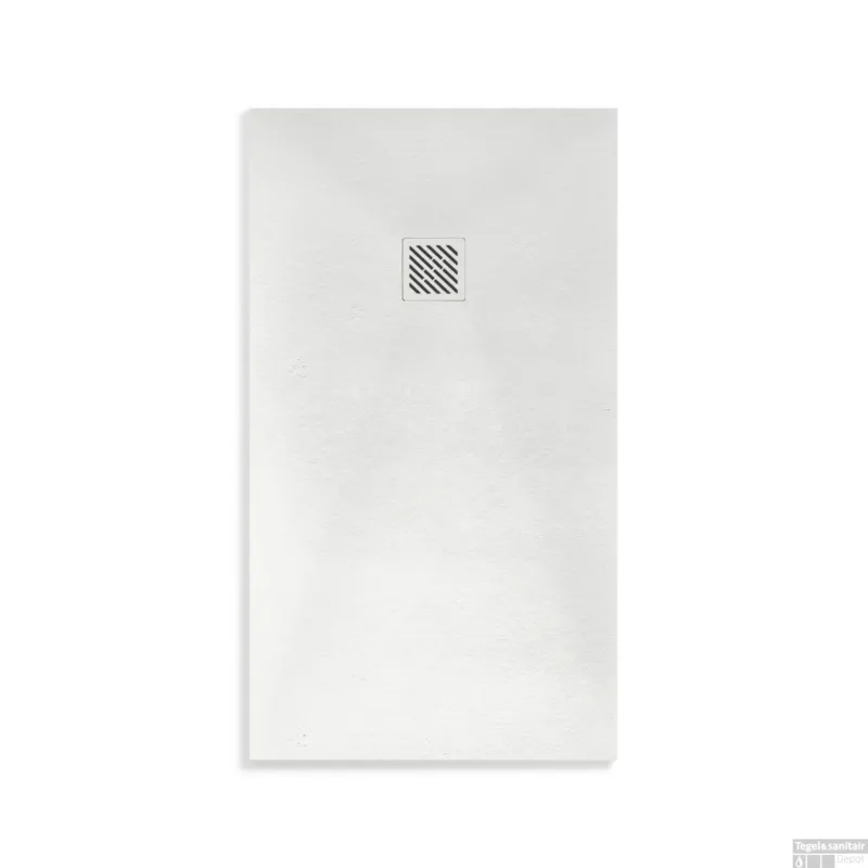 Beste Prijs Douchebak BWS Elsa Composiet Anti-slip 180x90x3 cm Mat Wit