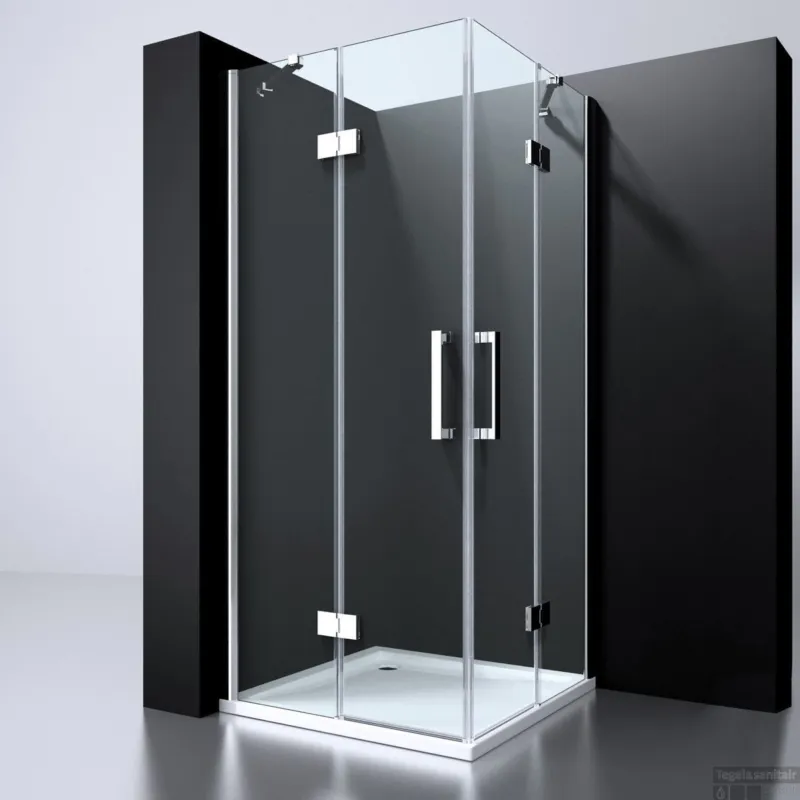 Flitsaanbieding Douchecabine Best Design Erico Hoekinstap 90x90x195 cm NANO Veiligheidsglas 6 mm
