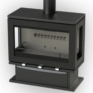 Actieprijs Charlton & Jenrick Purevision LPV8 houtkachel op voetstuk