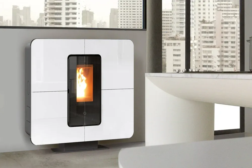 Thermorossi SlimQuadro Idra CV-pelletkachel Aanbieding