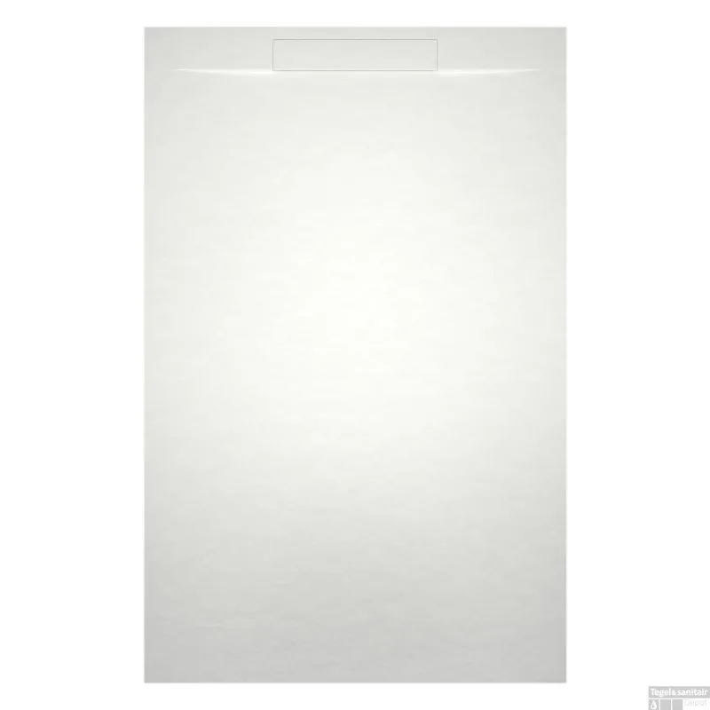 Douchevloer Riho Isola 160x90 cm Leisteen Mat Wit Beperkt Aanbod