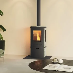 Altech Torus Pelletkachel driezijdig Op = Op