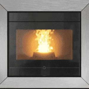 Tijdelijk Beschikbaar Thermorossi Insert Line Idra Evo CV-pelletkachel