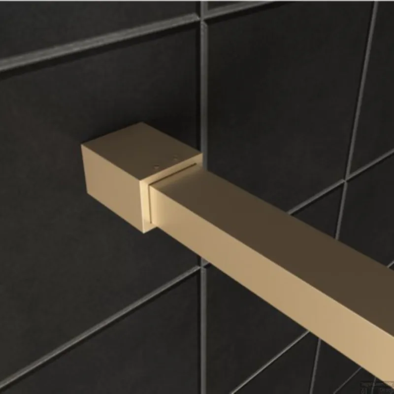 BWS Profielset met Stabilisatiestang Pro Line 120 cm Geborsteld Messing Goud Dagaanbieding