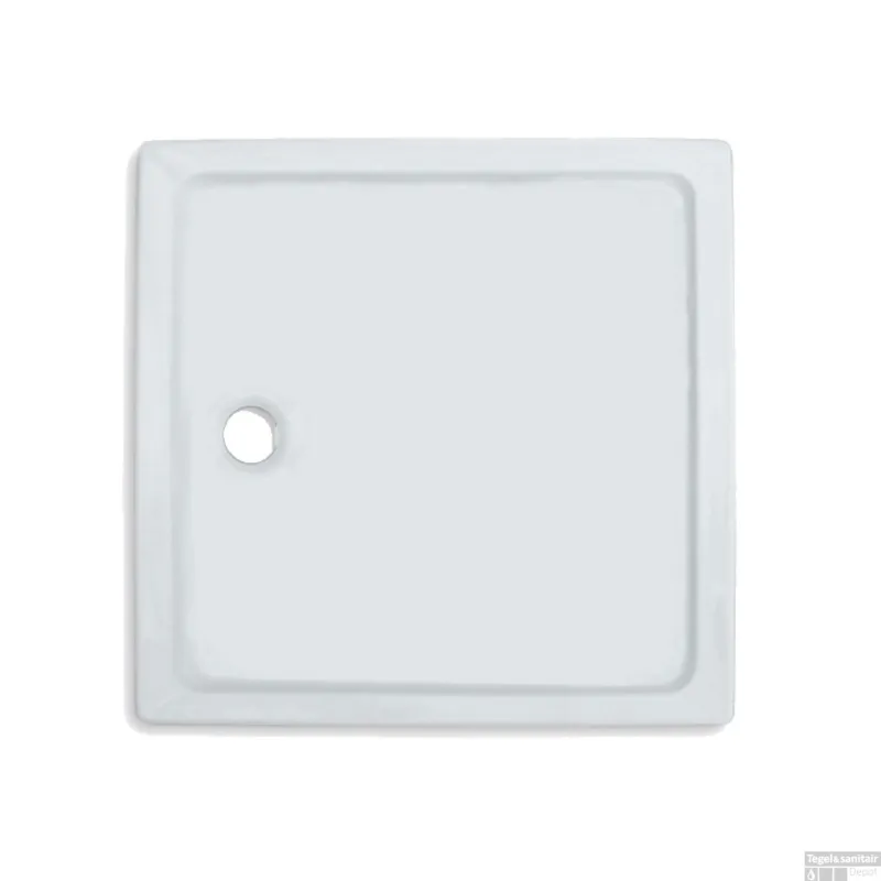 Douchebak VM Go Eden 90x90x3.5cm Acryl Vierkant Exclusief Potenset Gratis Retour