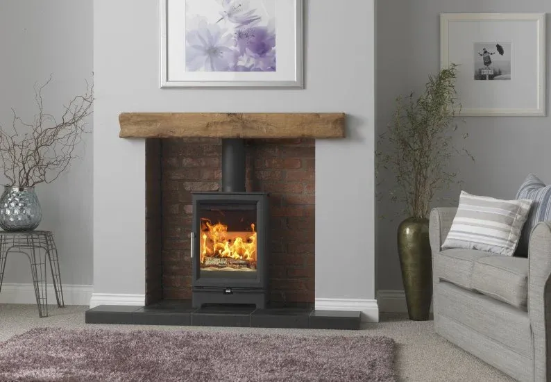 Charlton & Jenrick Fireline Woodtec 5 kW standaard 414 mm Favoriet