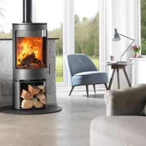 Goedkoop Charlton & Jenrick Purevision vrijstaand rond model laag open houtvak
