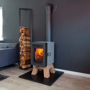 Op = Op Wanders Oak Concrete houtkachel