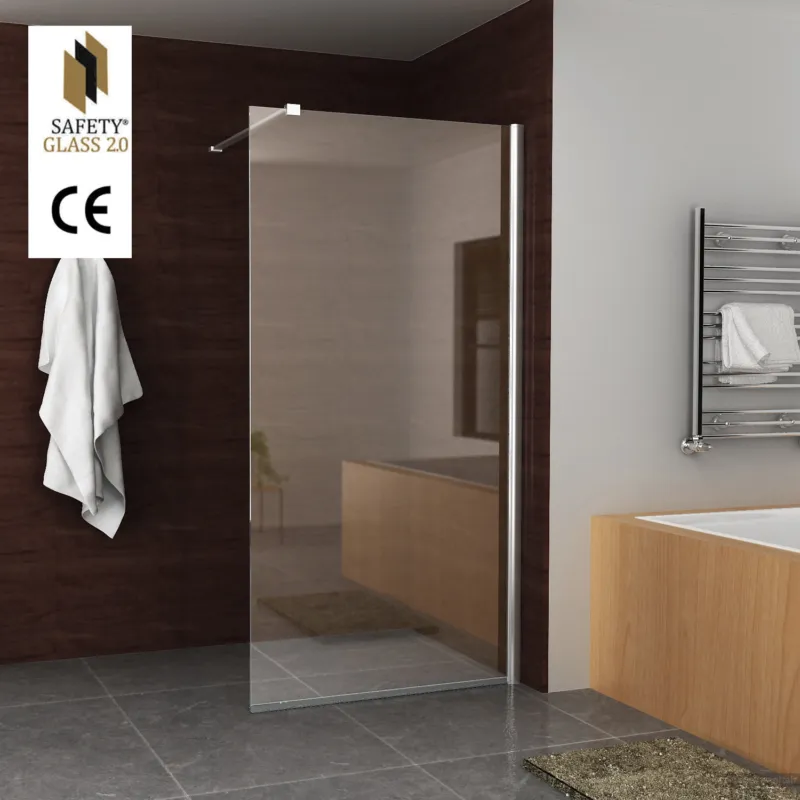 BWS Inloopdouche Met Muurprofiel 80x200cm Safety Glass En Nano Glas 10mm Must-Have