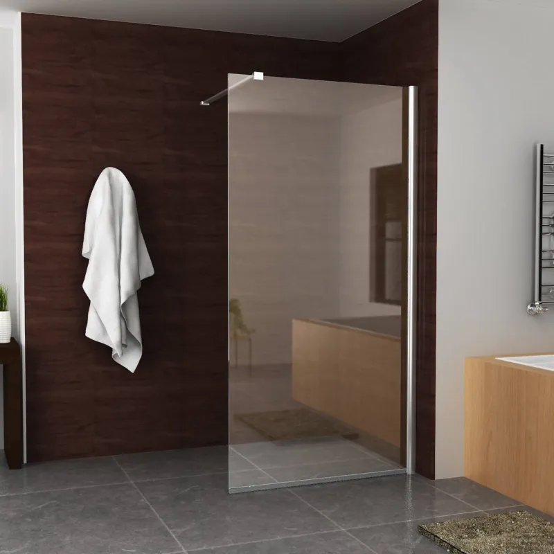 BWS Apollo Inloopdouche met Muurprofiel 140x200cm Nano Glas 8mm Favoriet
