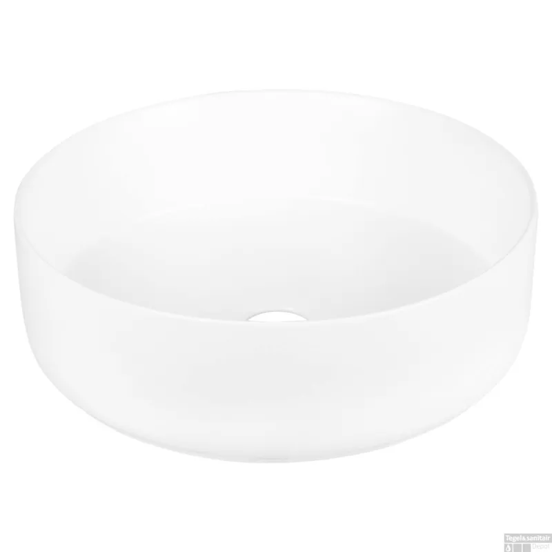 Waskom Differnz Mira 36x12 cm Mat Wit Speciale Aanbieding
