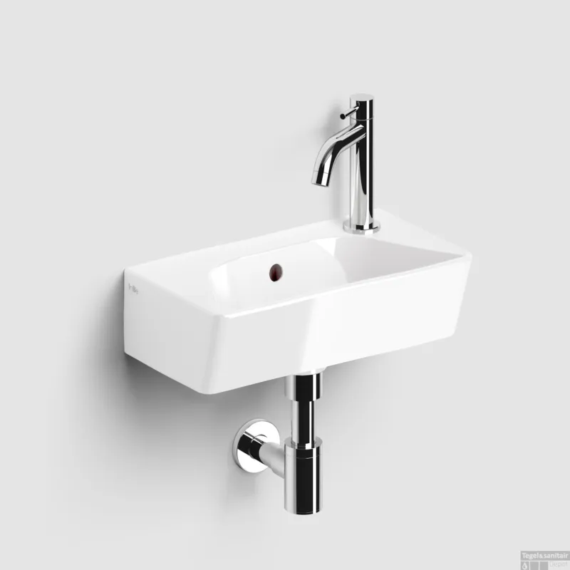 Fontein Clou InBe Porselein Glans Wit 40x23 CM Koop Online