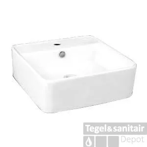 Betaalbaar Wastafel Best Design Store vierkant 41x41x15 cm