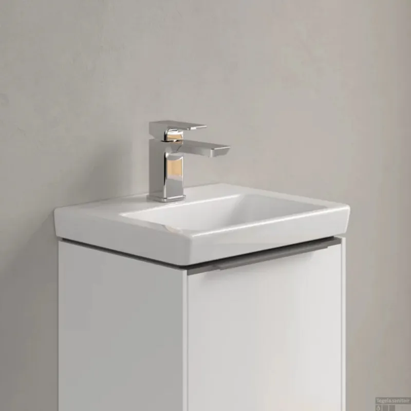 Fontein Villeroy & Boch Subway 3.0 Zonder Overloop 37x30.5x13.5 cm Wit Alpin Koopje