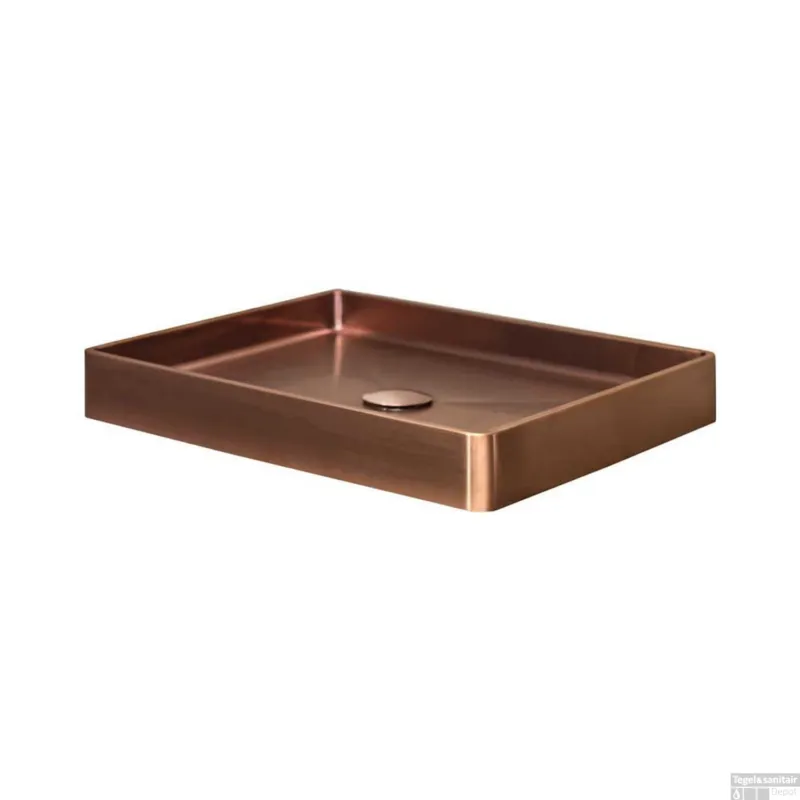 Waskom Lanesto Vanity 47x32x8 cm Copper (excl kraan incl waste) Must-Have