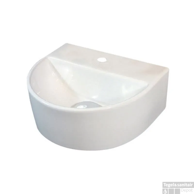 Beste Prijs Keramische compacte fontein Moon wit