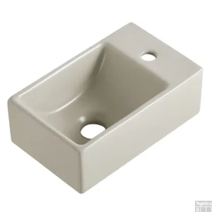 Gecertificeerd Fontein BWS Blong XXS 30,5x18x11 cm Rechts Keramiek Beige