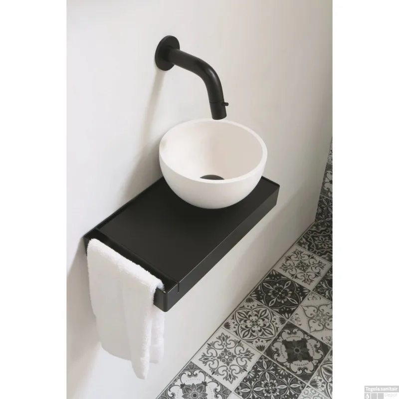 INK Jazz XS Inlegplateau tbv Stalen Fonteinframe 32x19x2 cm Hoogglans Wit Hoge Kwaliteit