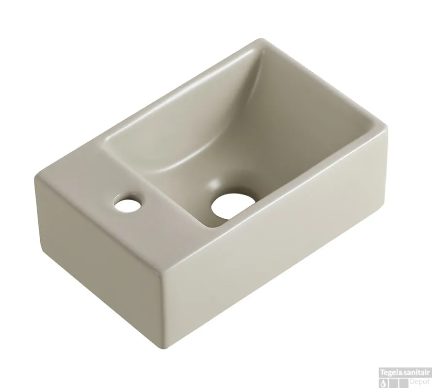 Fontein Wiesbaden Rhea XXS 30,5x18x11 cm Links Keramiek Beige Express Levering