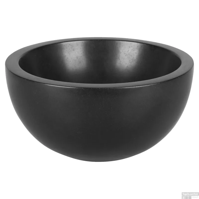 Seizoensaanbieding Waskom Differnz Boomer 20x10 cm Zwart