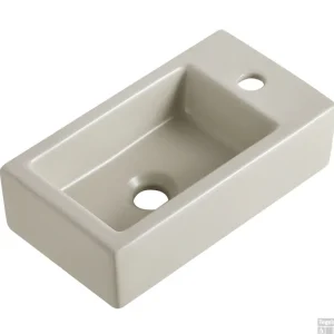 Fontein Wiesbaden Rhea M 40x22x11 cm Rechts Keramiek Beige Gecertificeerd