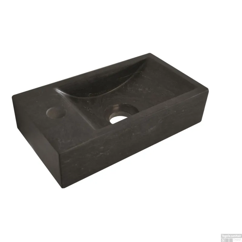 Speciale Aanbieding Hardsteen fontein Wiesbaden 36x18x9cm (Kraangat Links)