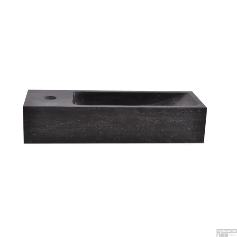 Fontein Wiesbaden Hardsteen Smal Links 38x14x8 cm Aanbieding