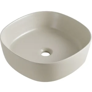 Waskom Wiesbaden Sofia Rond 44x44x13,5 cm Keramiek Beige Beste Prijs