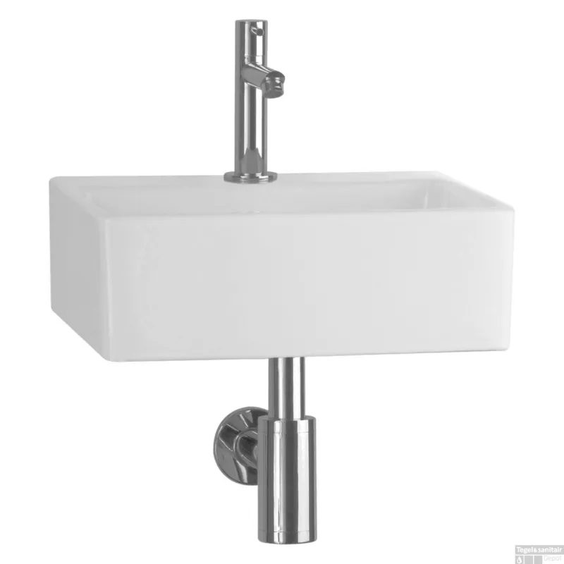 Fonteinset Differnz Zeus 33x29x11.5 cm Keramiek Wit (inclusief kraan sifon en afvoer) Laatste Versie