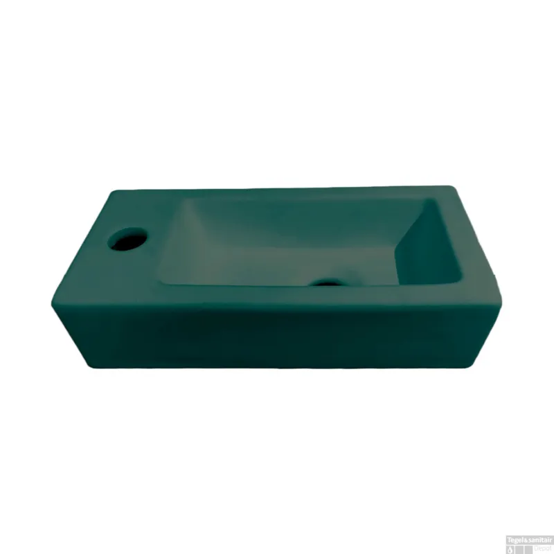 Bestseller Fontein Best Design Morrano 37x18x9 cm Links Mat Groen