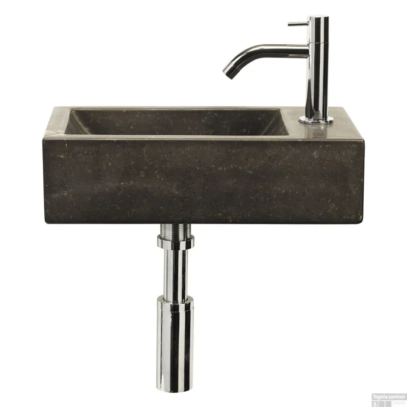 Gratis Retour Fonteinset Differnz Patra 40x23x11 cm Bluestone Zwart