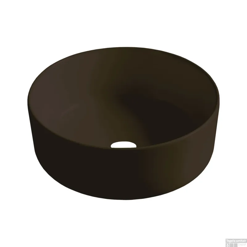 Beperkte Voorraad Waskom Best Design Luzz 40 cm Mat Donkerbruin